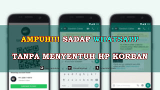 CARA SADAP WA TANPA MENYENTUH HP KORBAN 2