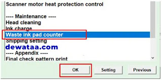 Cara Reset Epson L3310 wate ink pad counter