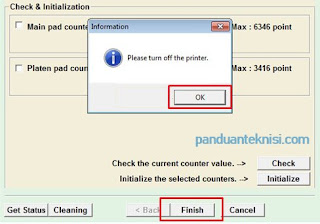 tutorial Cara Reset Epson L3310