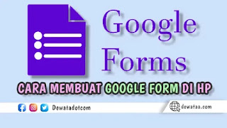 cara membuat google form di hp android iphone 2