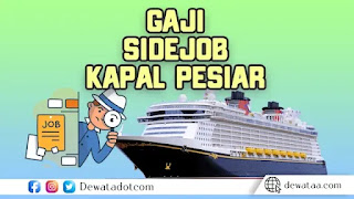 gaji sidejob kapal pesiar mewah 1