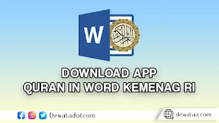 QURAN IN WORD KEMENAG RI 1