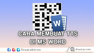 cara membuat tts di word terbaru 1