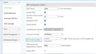 ganti password Wifi Modem Huawei HG8245h5